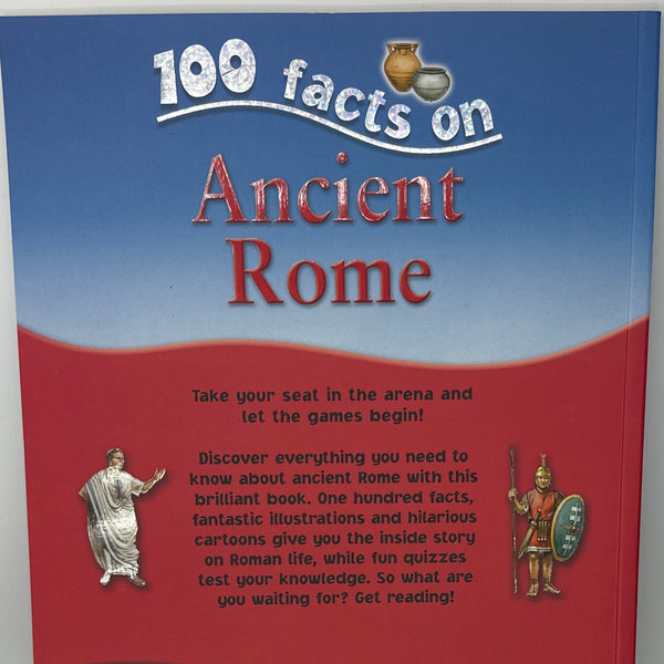 Ancient Rome (100 Facts) back cover used books