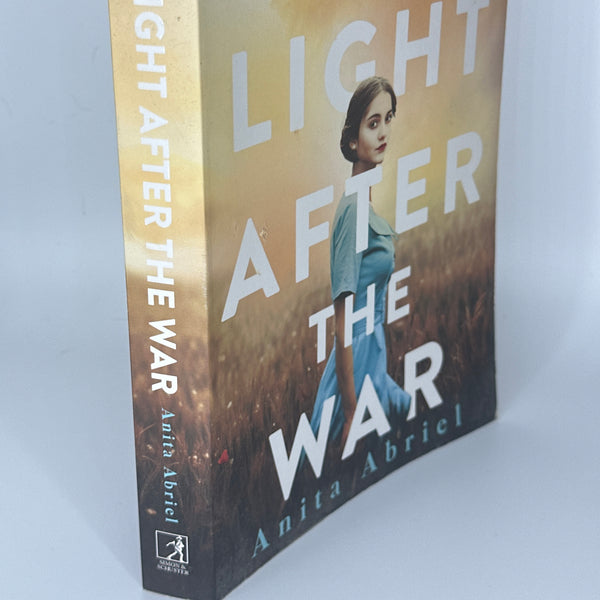 Anita Abriel The Light After the War actual spine used books