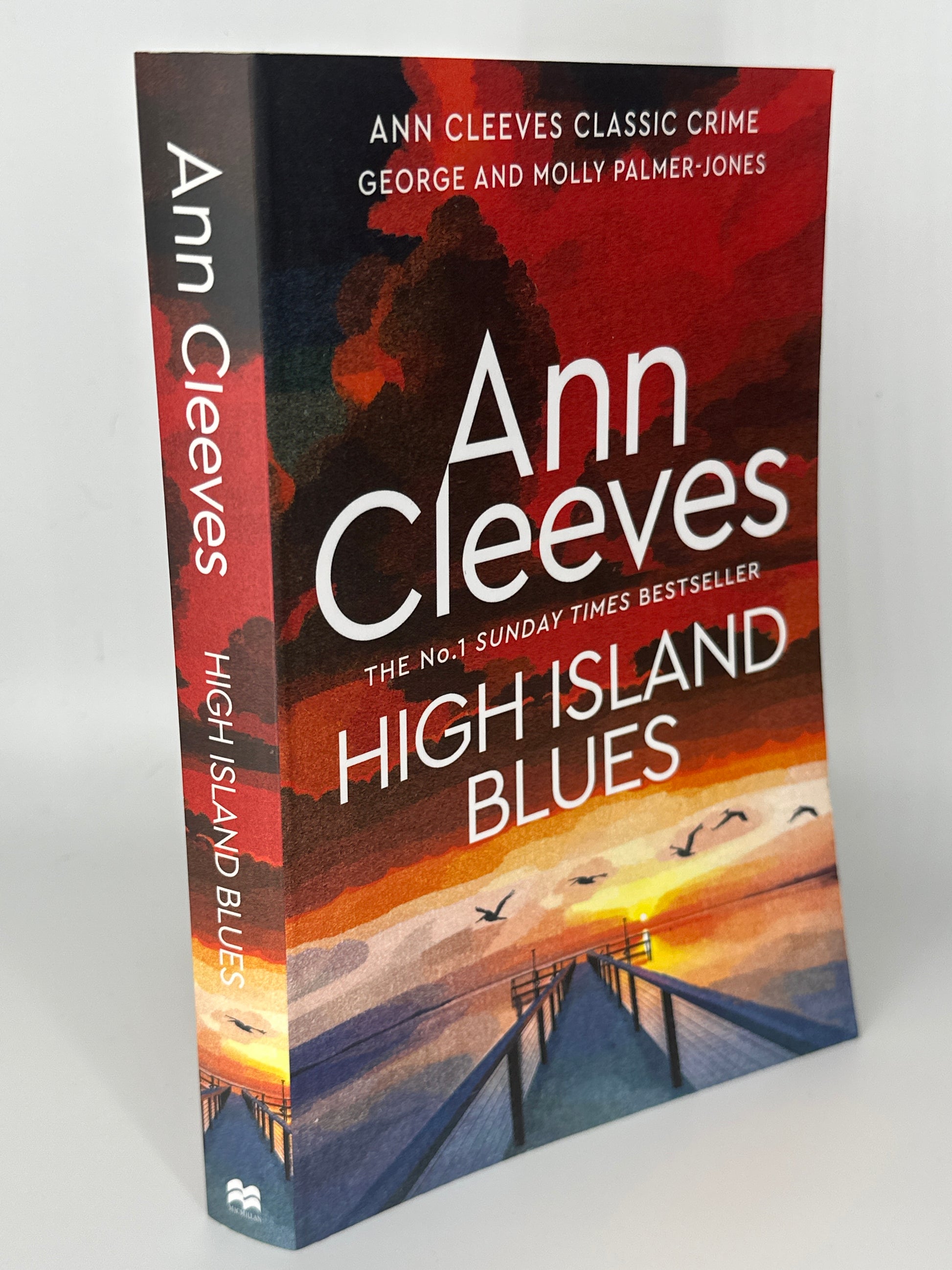 Ann Cleeves High island blues actual spine used books