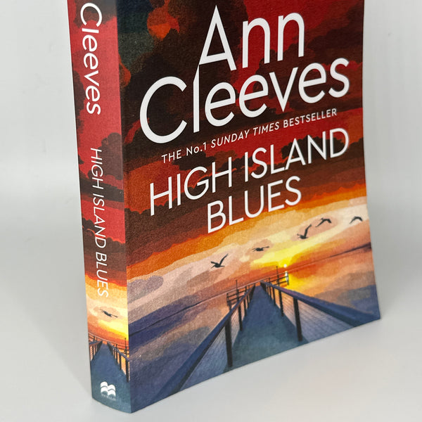 Ann Cleeves High island blues actual spine used books
