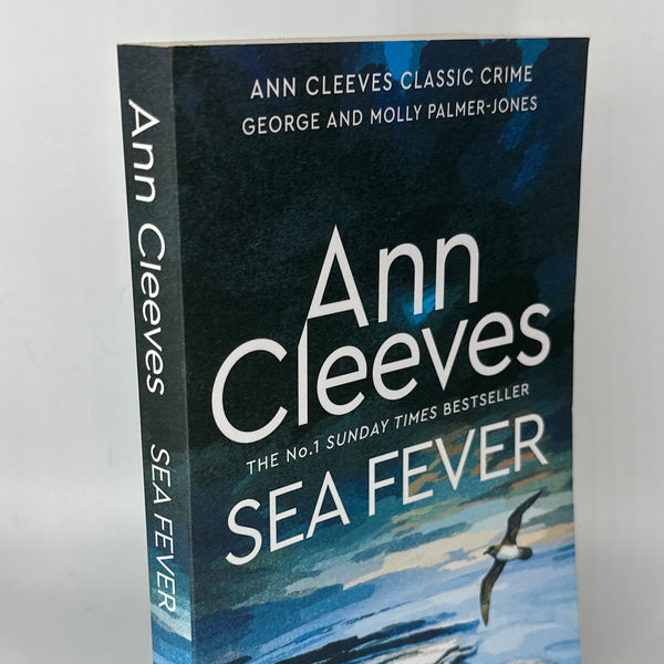 Ann Cleeves Sea Fever actual spine used books