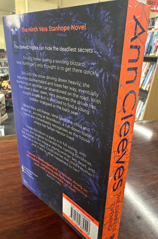 Ann Cleeves The Darkest Evening back cover