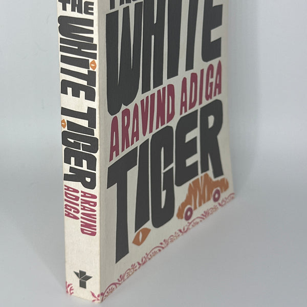 Aravind Adiga The White Tiger Actual spine used books