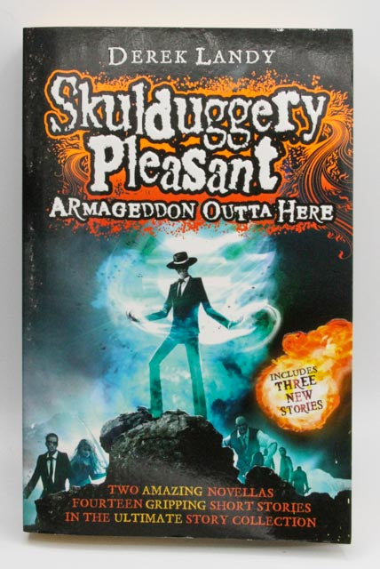 Derek Landy Armageddon Outta Here - The World of Skulduggery Pleasant (Skulduggery Pleasant 8.5) front cover used books