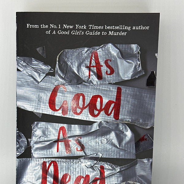 As Good As Dead Holly Jackson actual front cover used books