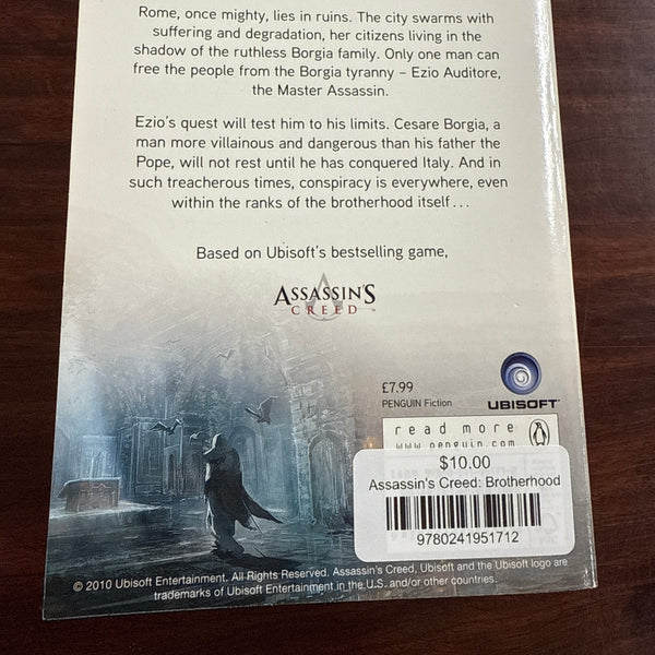 Assassin's Creed: Brotherhood back cover