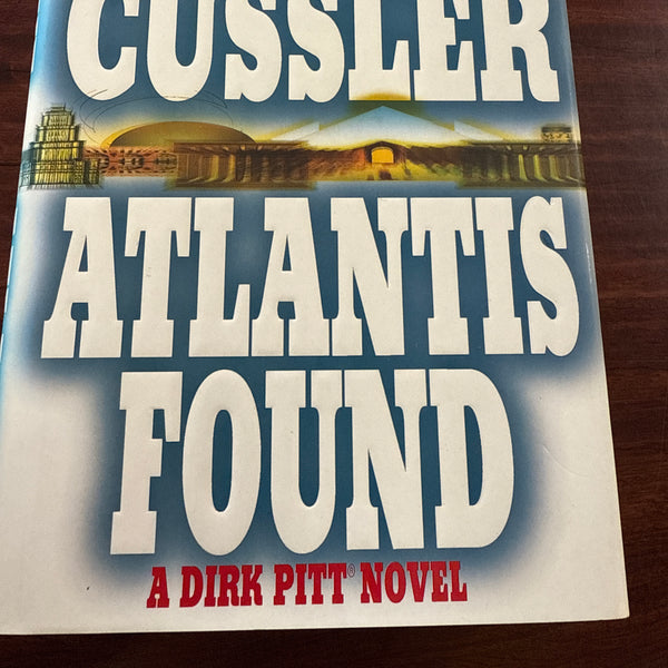 Clive Cussler Atlantis Found cover