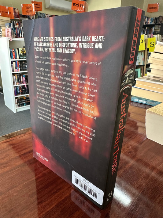Jack Marx Australian Tragic back cover