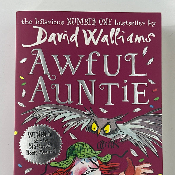 Awful Auntie by David Walliams front cover used books