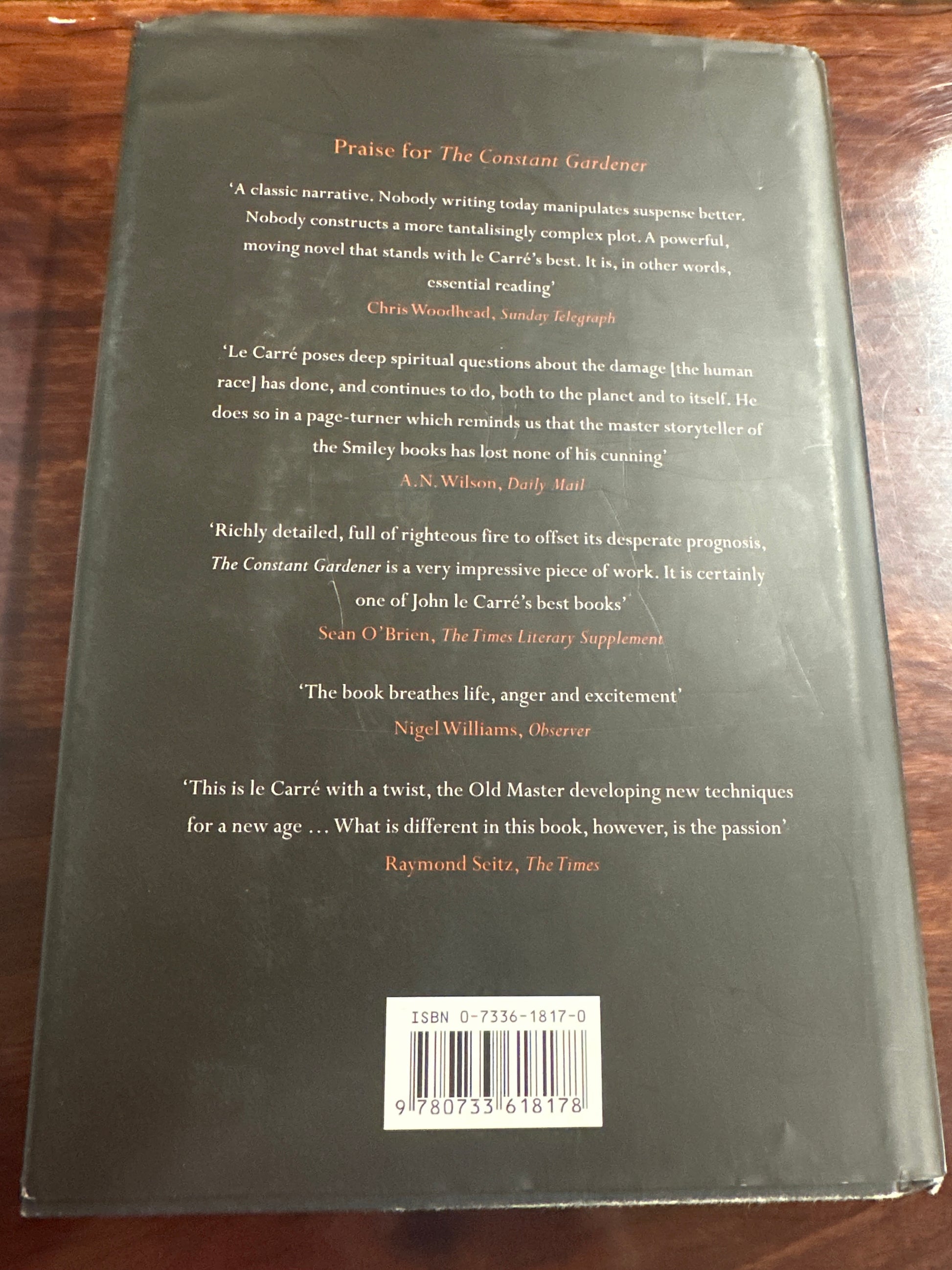 Absolute Friends (Hardcover)