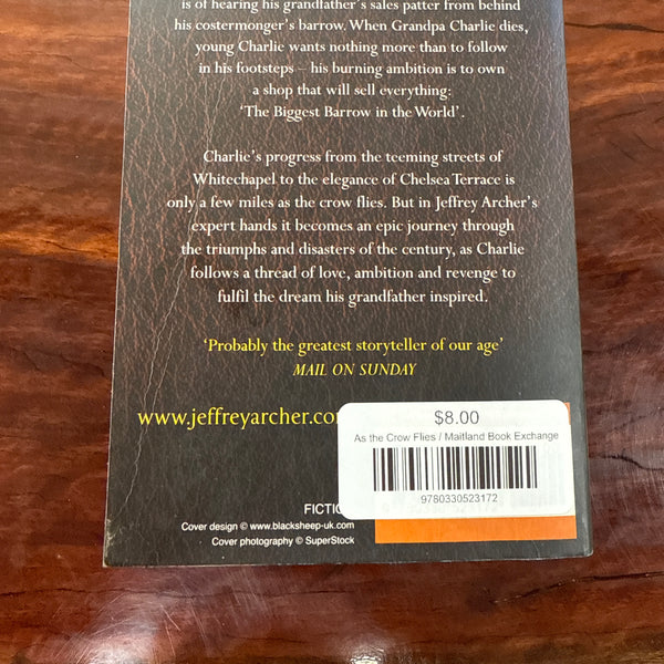 As the Crow Flies