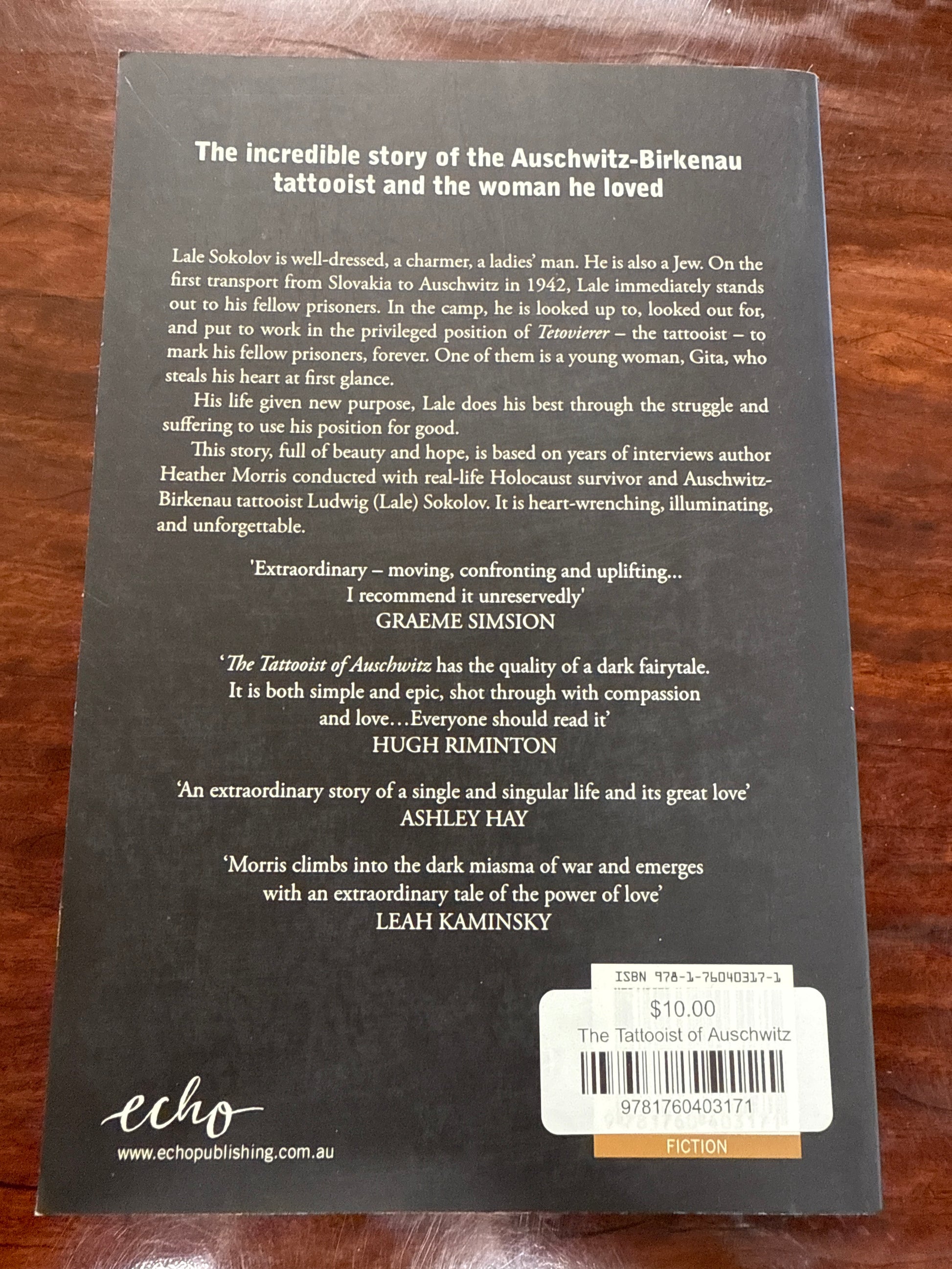 The Tattooist of Auschwitz