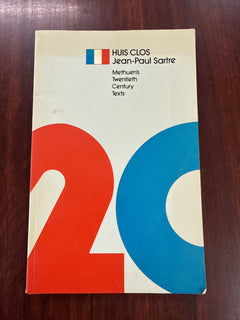Huis Clos (Methuen's Twentieth Century French Texts)