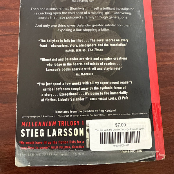 The Girl With the Dragon Tattoo (Millennium Series)