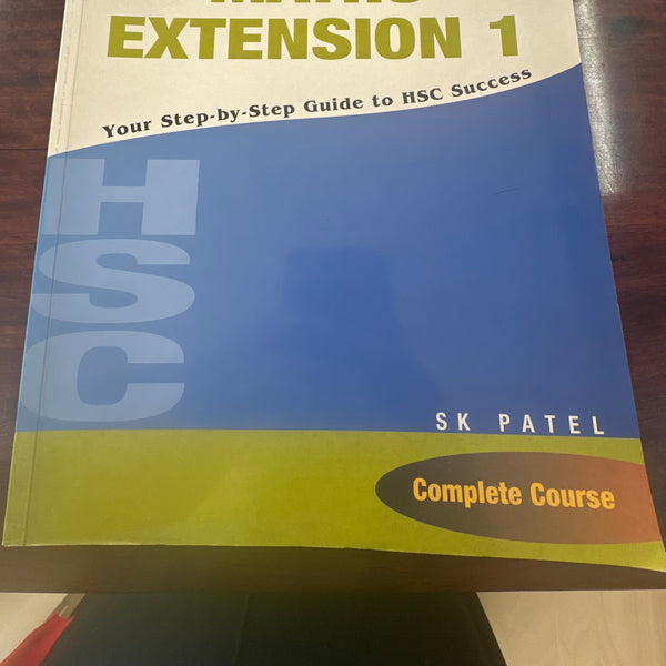 Excel Study Guide: HSC Maths Extension 1 (with HSC cards) Year 12