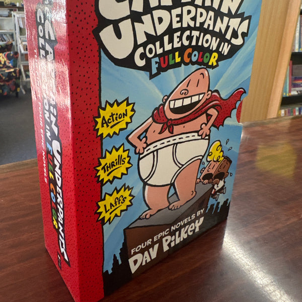 Captain Underpants (Hardcover Colour Editions 1-4 Boxed Set)
