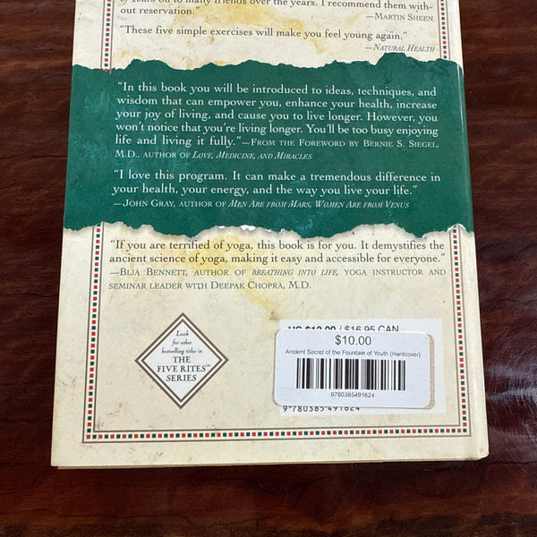Ancient Secret of the Fountain of Youth (Hardcover)