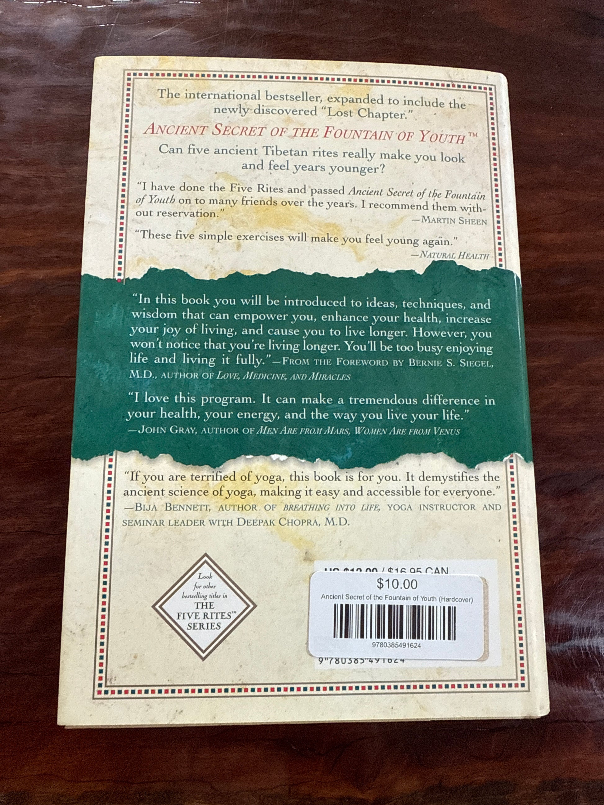 Ancient Secret of the Fountain of Youth (Hardcover)