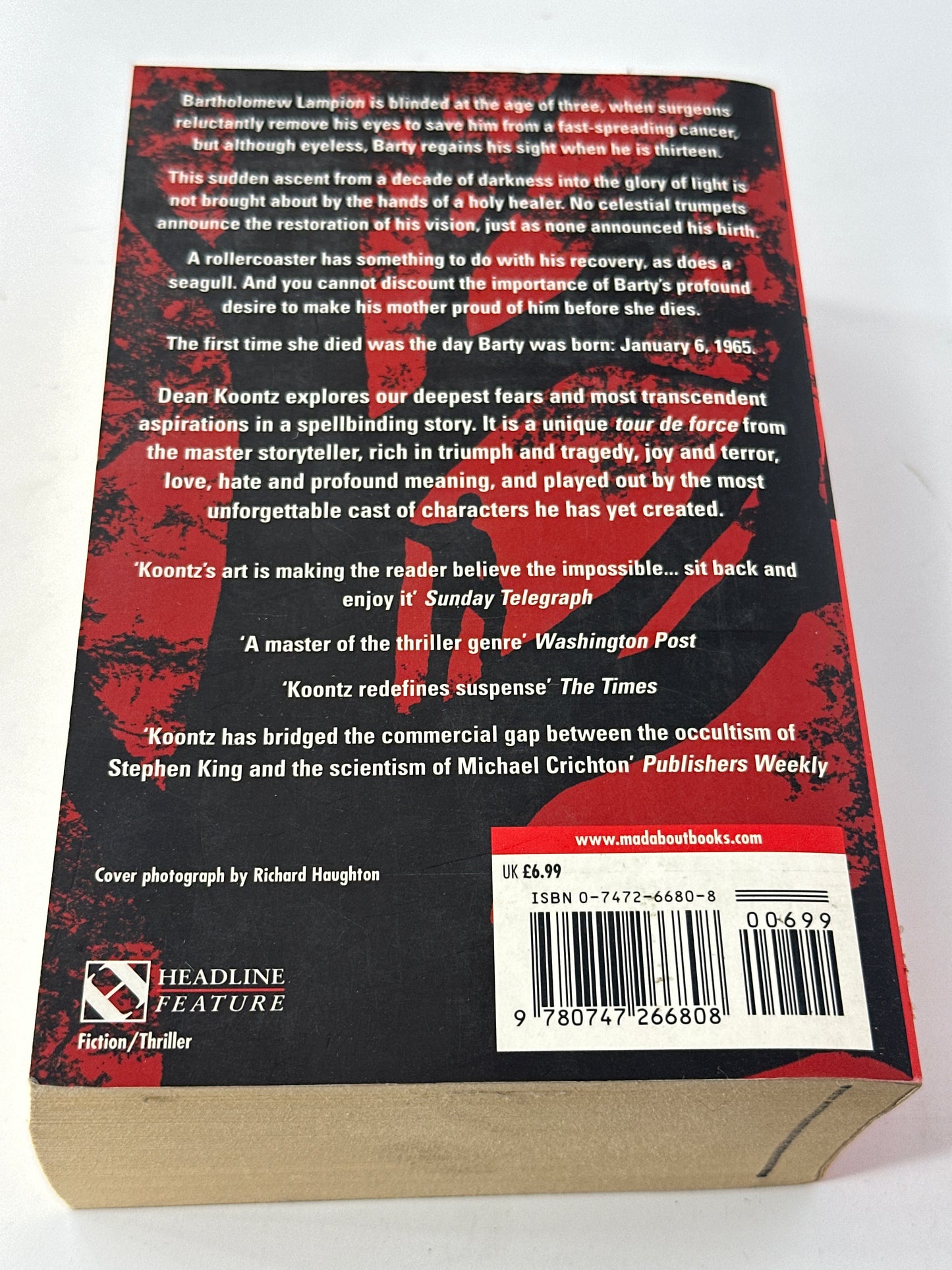 From The Corner Of His Eye