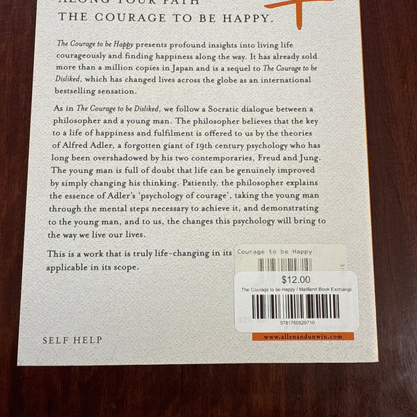 The Courage to be Happy