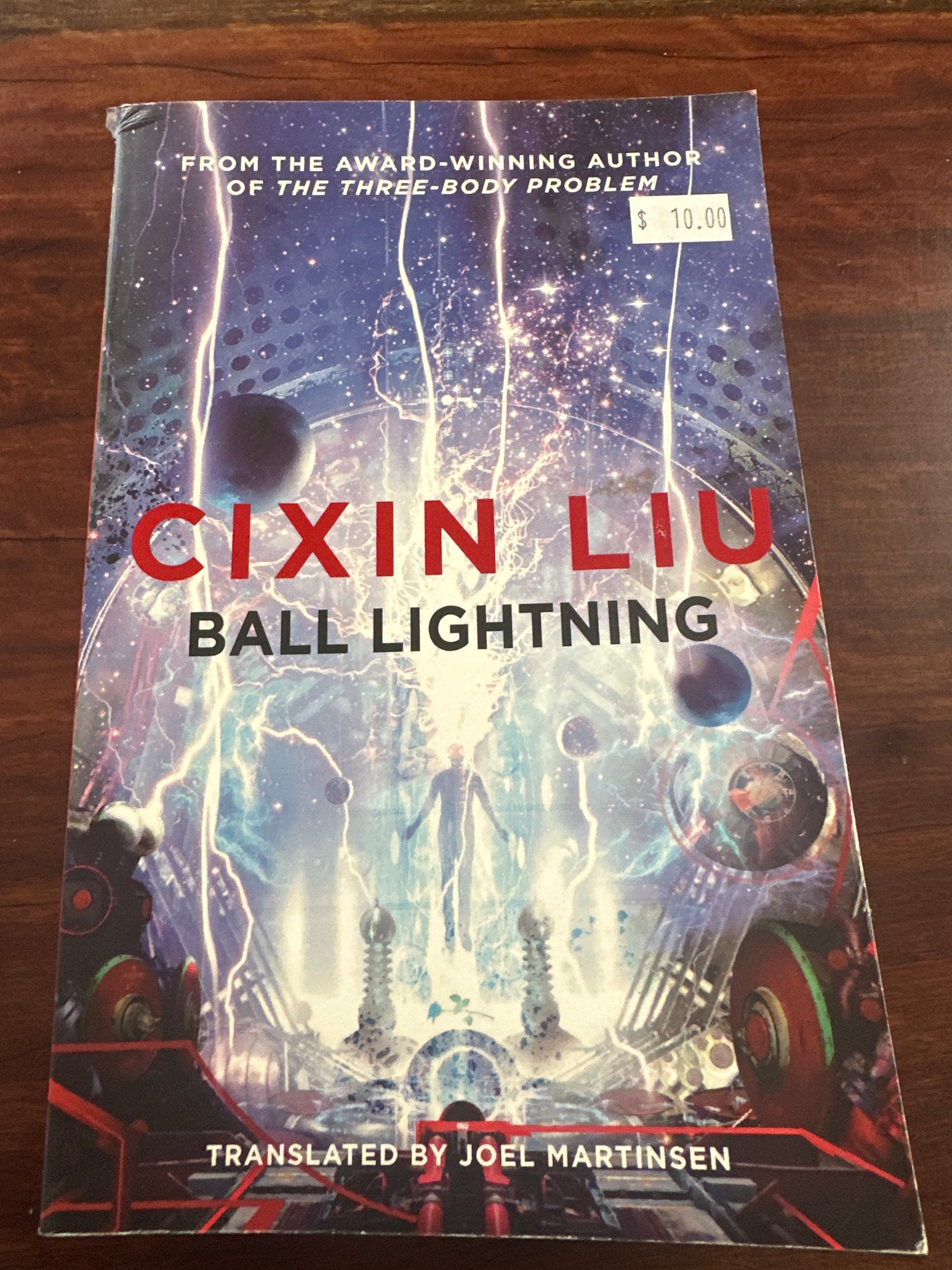 Cixin Liu Ball Lightning cover