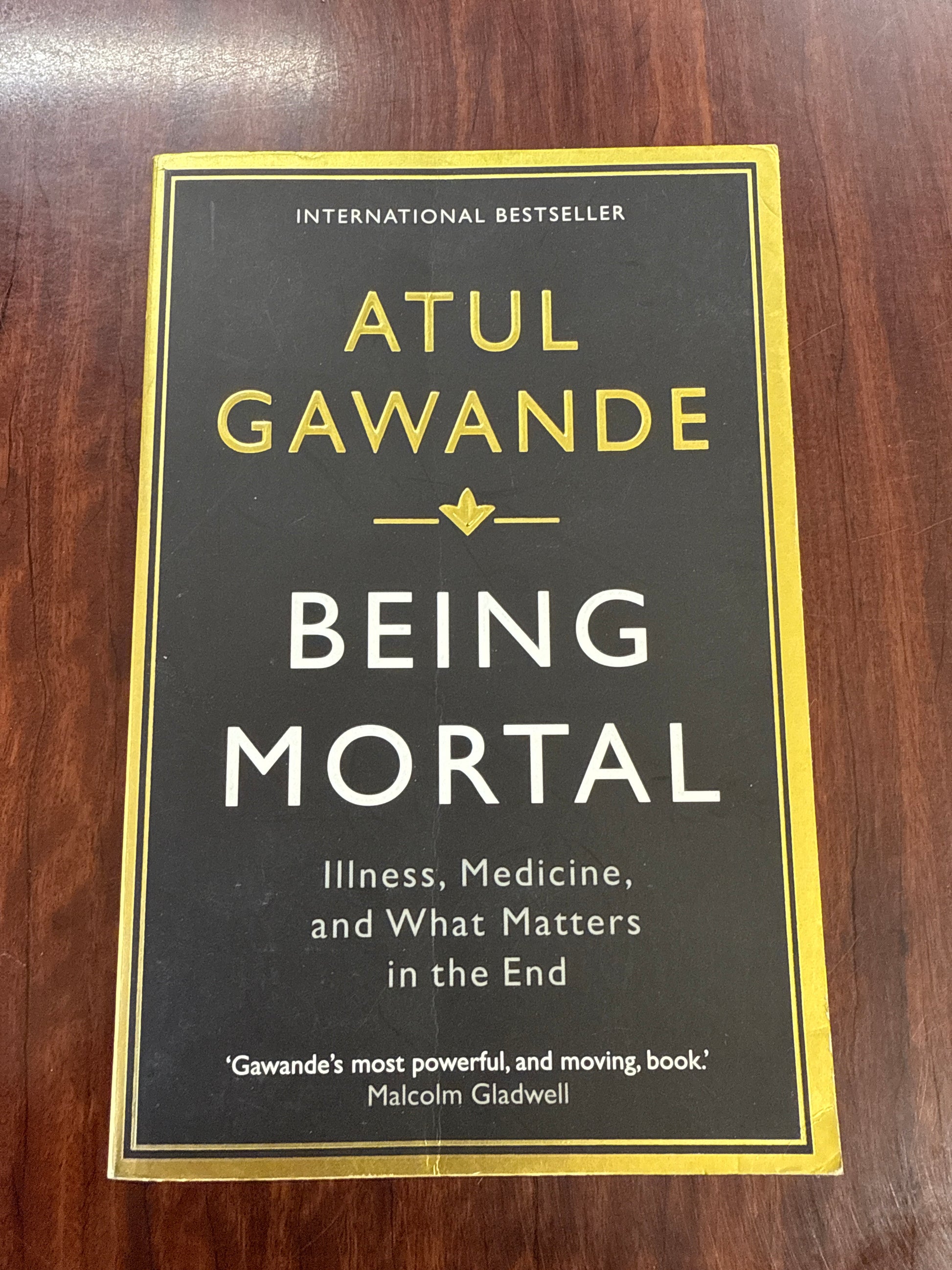 Atul Gawande Being Mortal cover