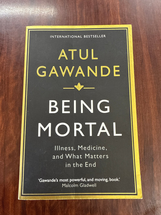 Atul Gawande Being Mortal cover