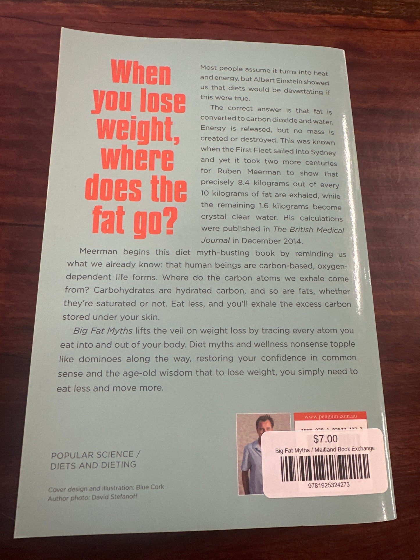 'Big Fat Myths' by Ruben Meerman back cover