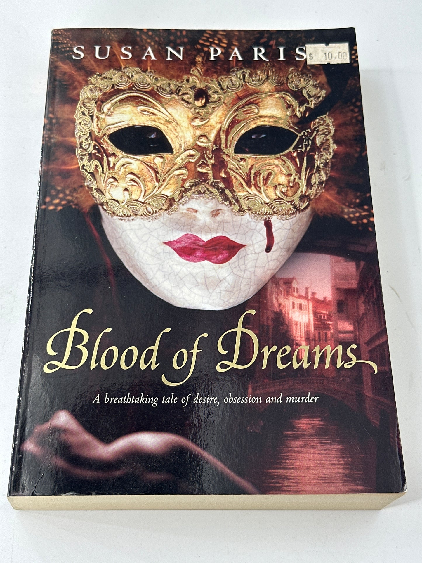 Susan Parisi Blood of Dreams front cover image