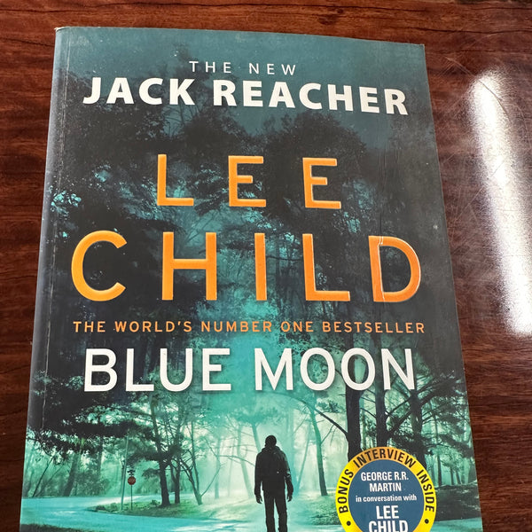 Lee Child Blue Moon cover