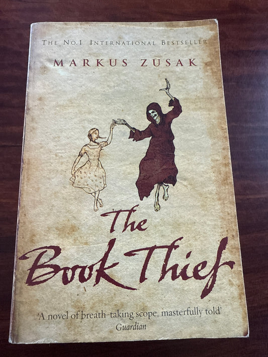 Markus Zusak Book Thief Cover
