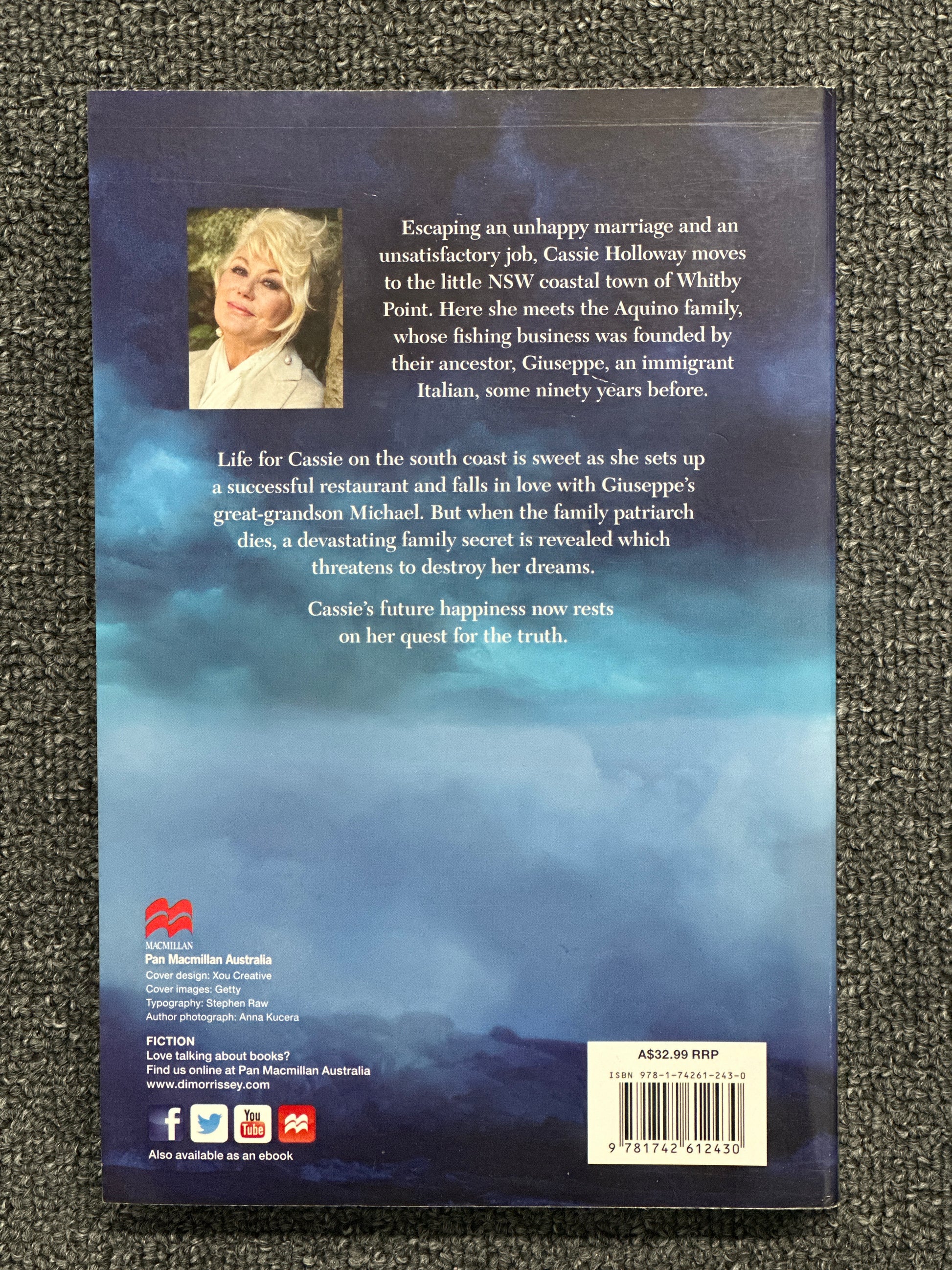 Book cover of 'The Winter Sea' by Di Morrissey
