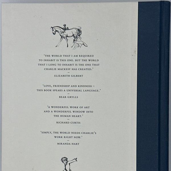 The Boy, The Mole, The Fox and The Horse  back cover used books