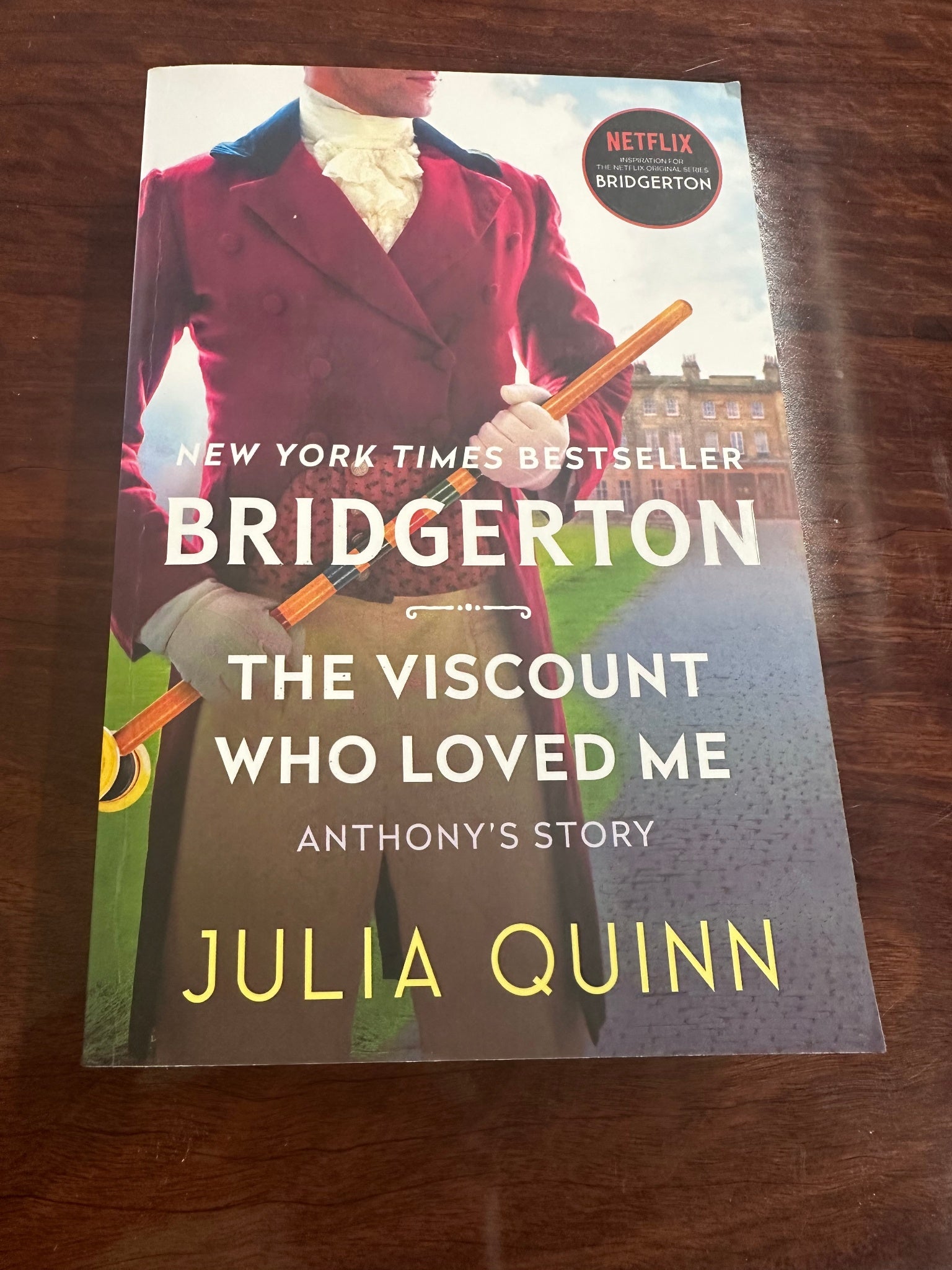 Bridgerton: The Viscount who loved me front cover image Julia Quinn