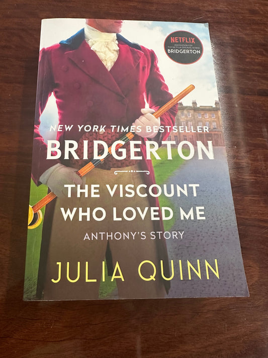Bridgerton: The Viscount who loved me front cover image Julia Quinn