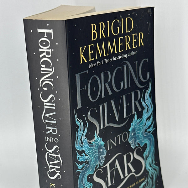 Brigid Kemmerer Forging Silver into Stars ( Forging Silver into Stars Series) actual spine used books