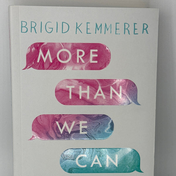 Brigid Kemmerer More Than We Can Tell actual front cover used books