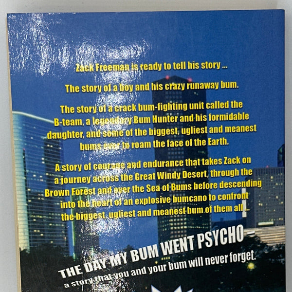 Andy Griffiths The Day My Bum Went Psycho back cover used books