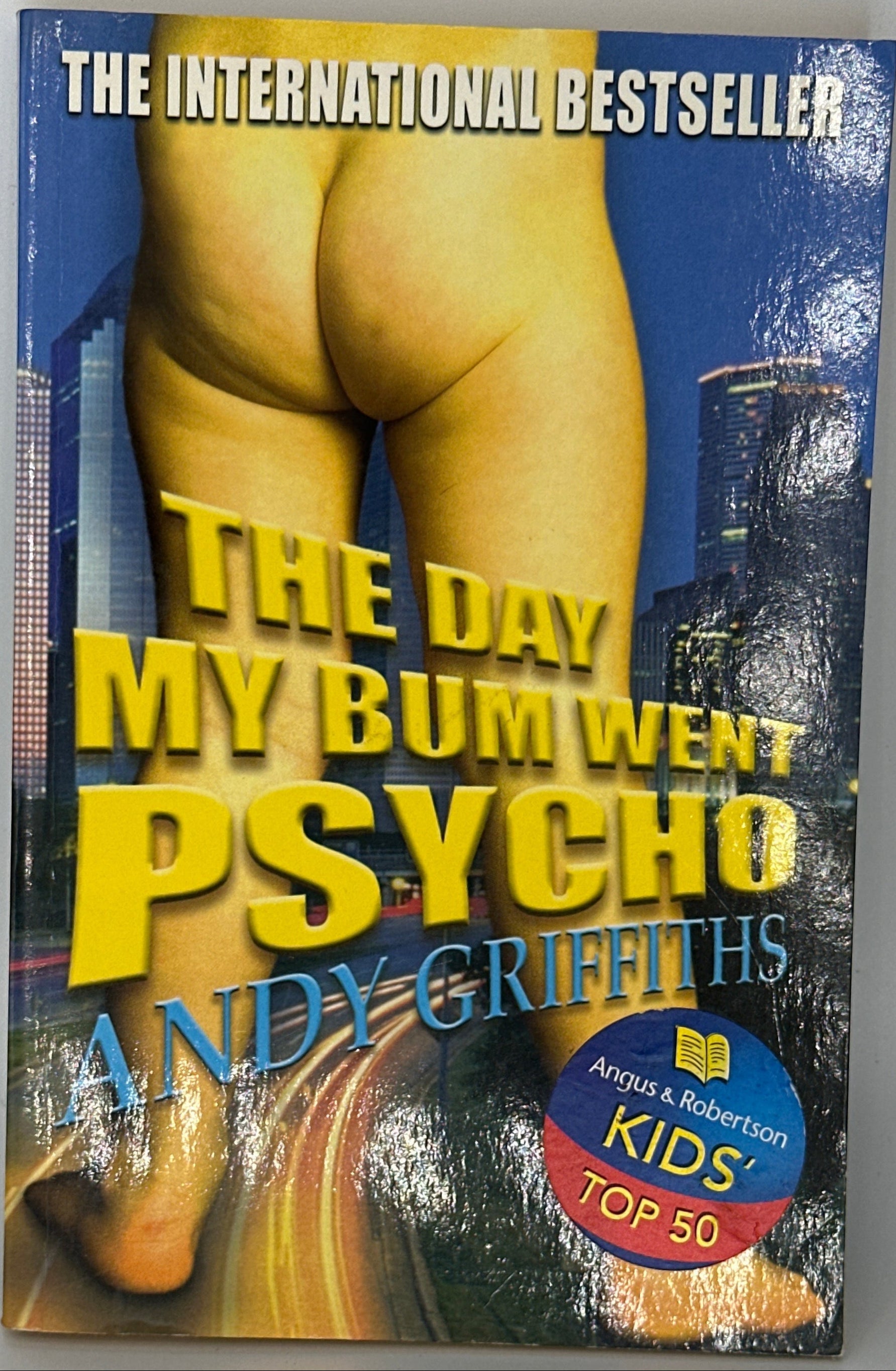 Andy Griffiths The Day My Bum Went Psycho front cover used books