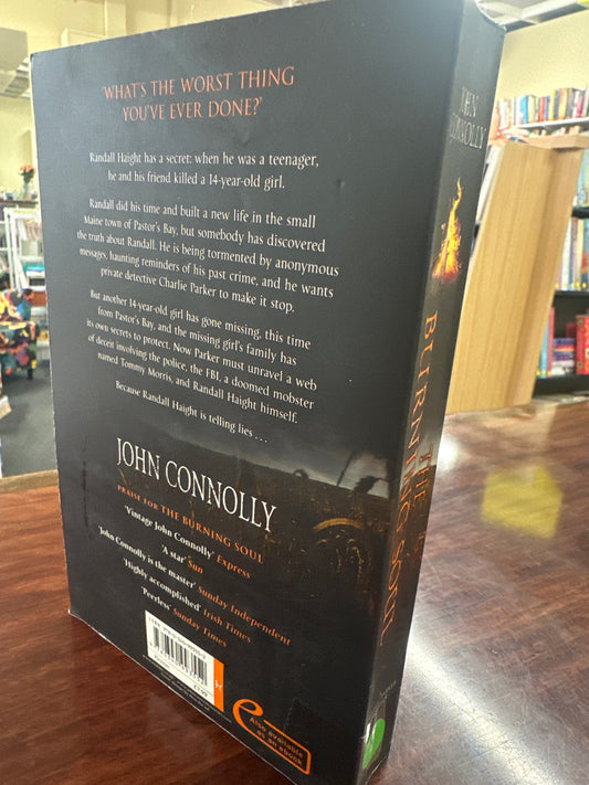 John Connelly Burning Soul back cover