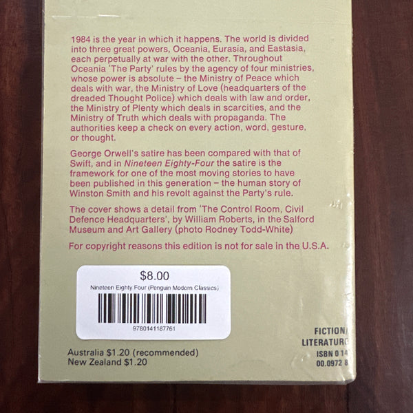 Nineteen Eighty Four (Penguin Modern Classics)
