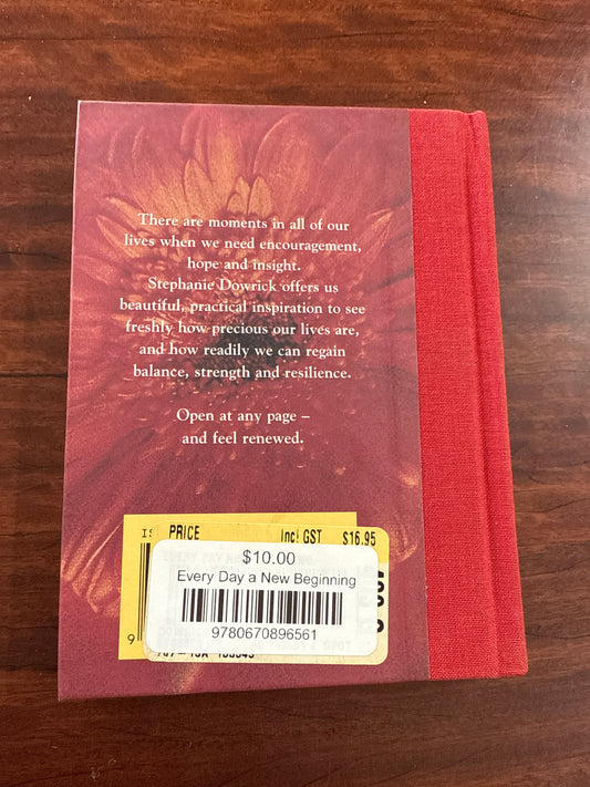 Every Day a New Beginning