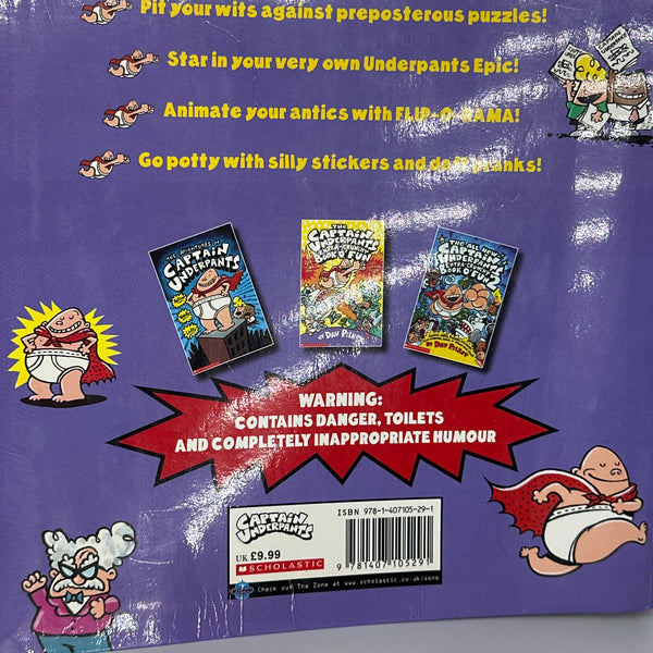 Captain Underpants: Extra Big N Extra Crunchy Book O Fun