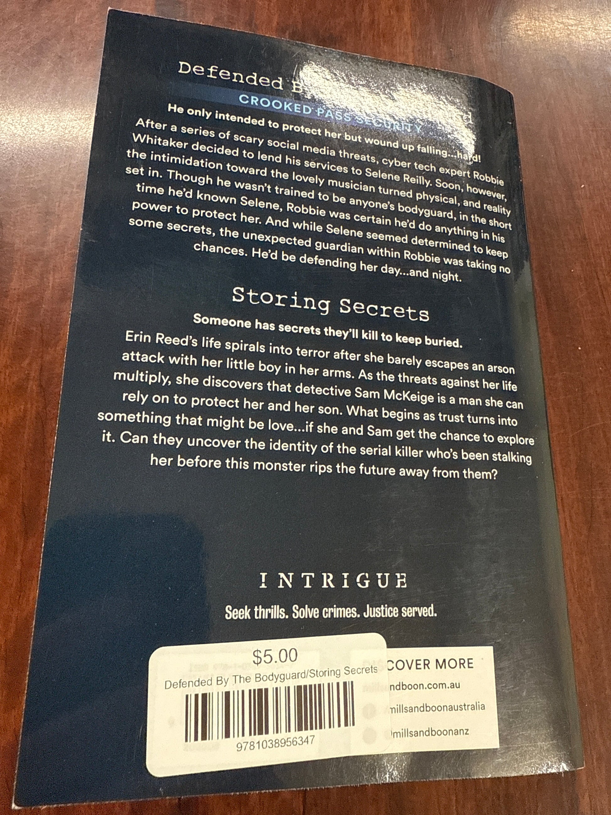 Defended By The Bodyguard/ Storing Secrets