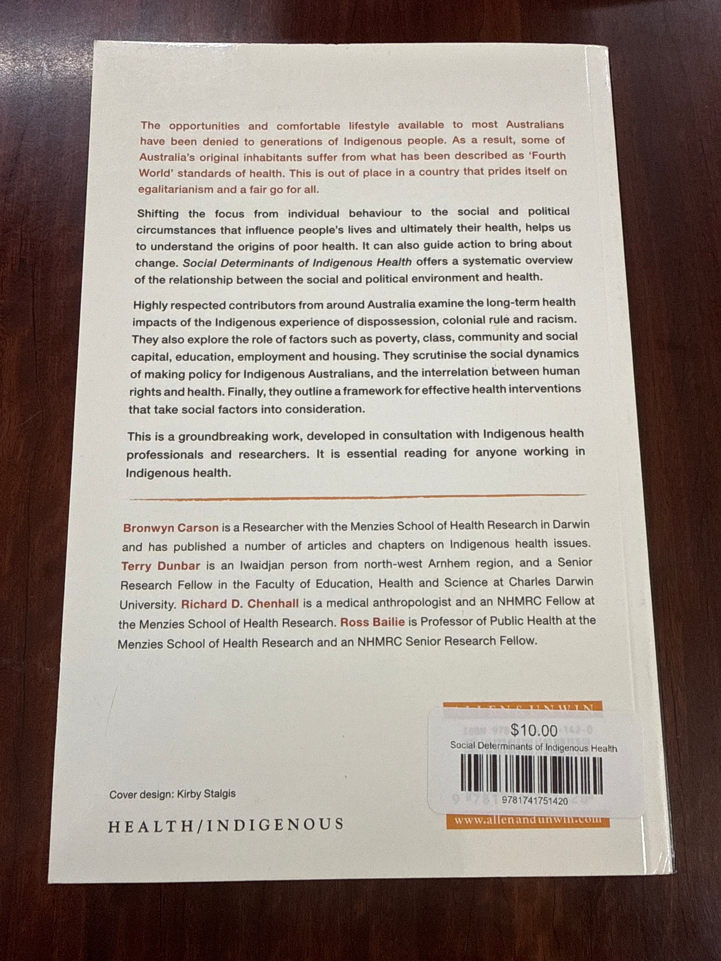 Social Determinants of Indigenous Health