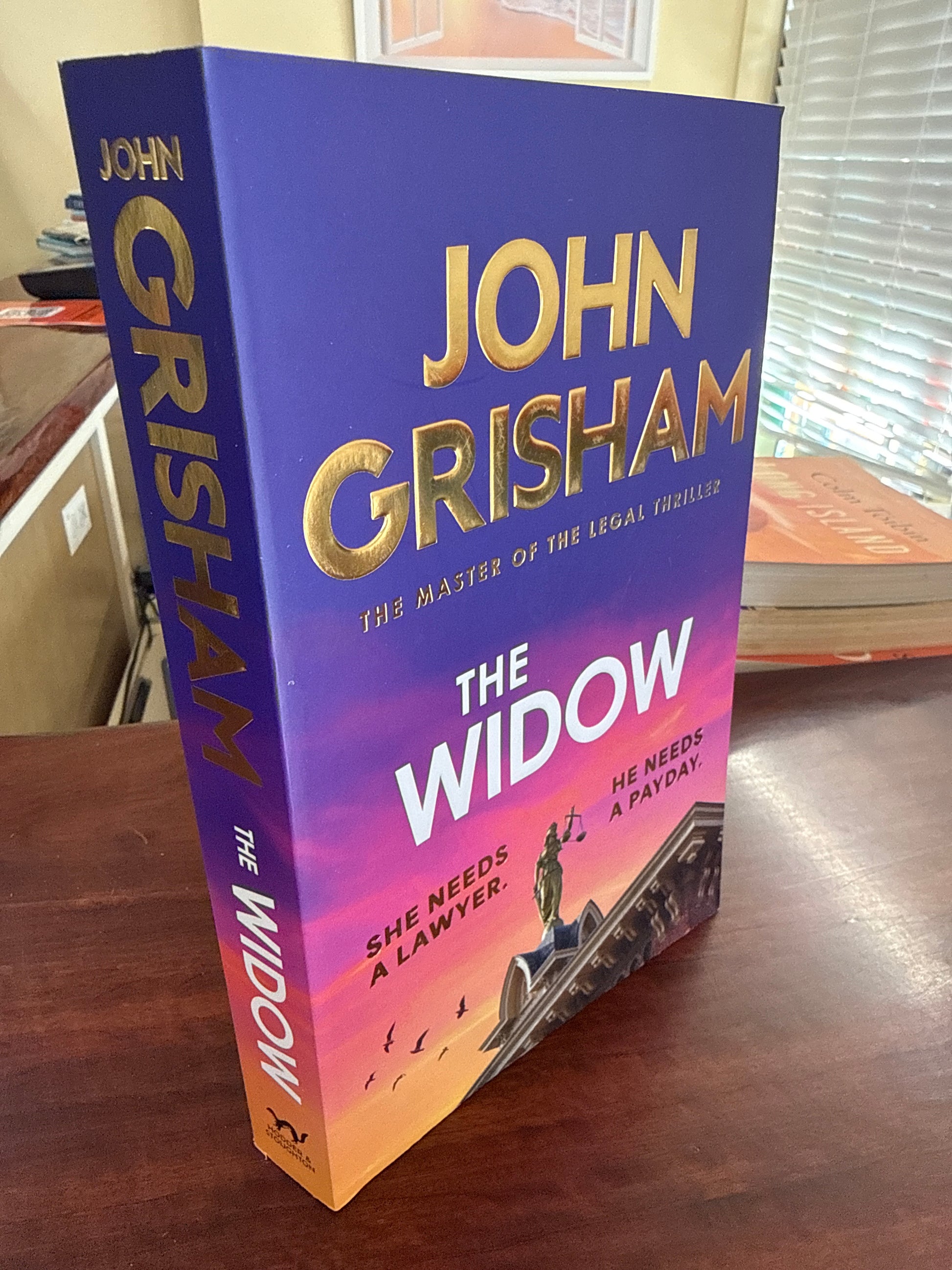 The Widow: the unforgettable new courtroom drama from the master of the legal thriller!