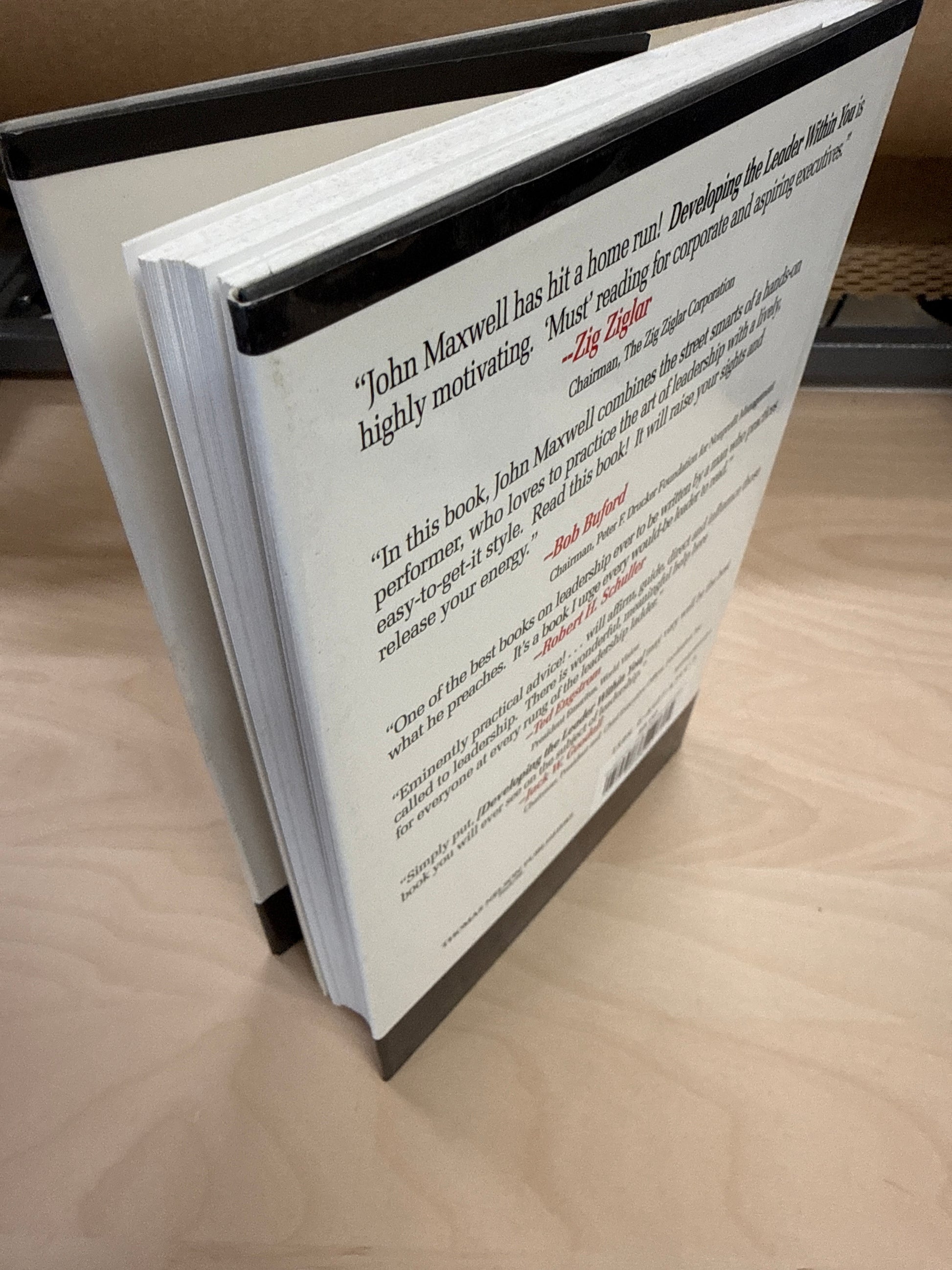 Developing the Leader Within You (Hardcover)