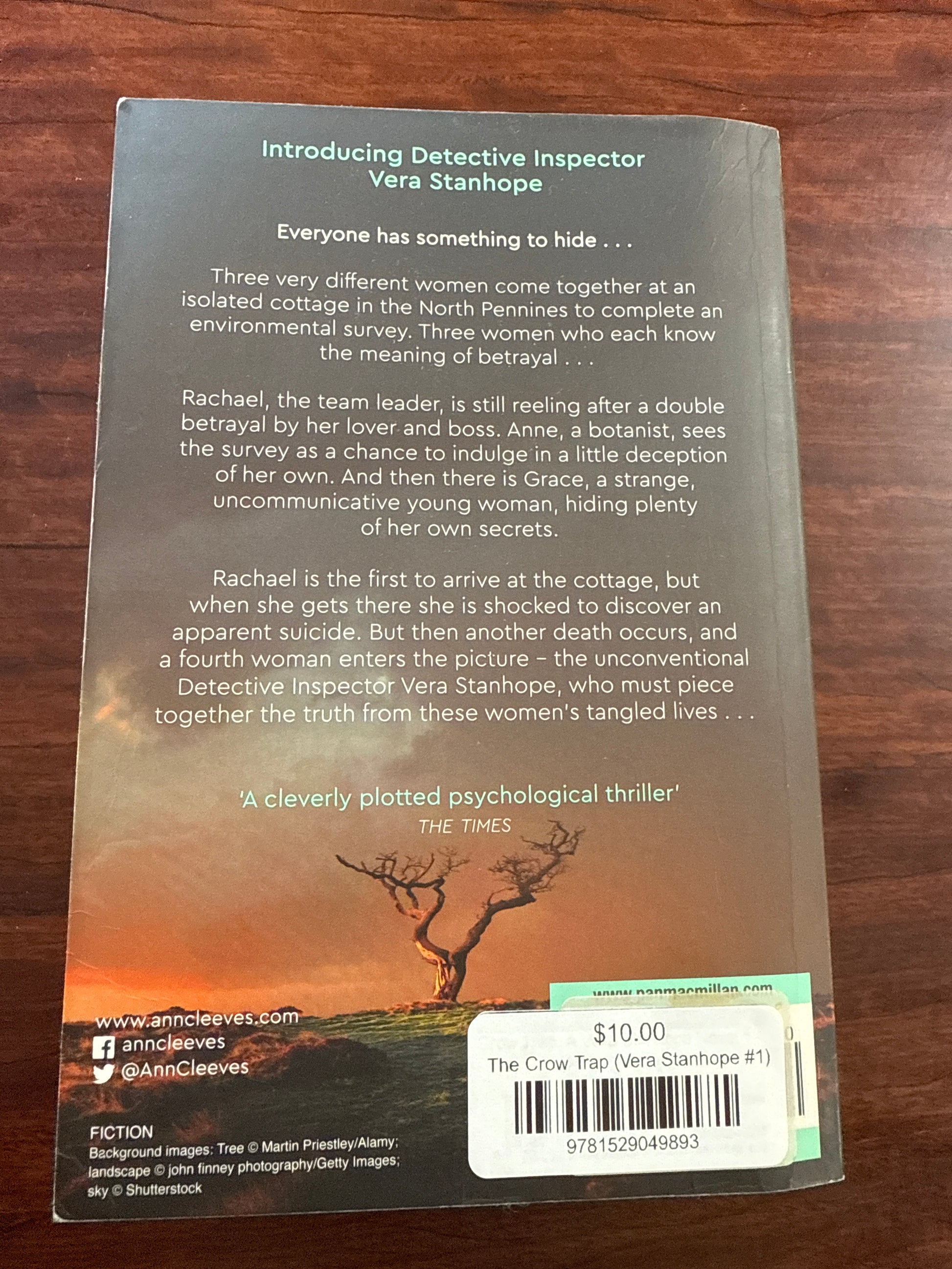 The Crow Trap (Vera Stanhope #1)