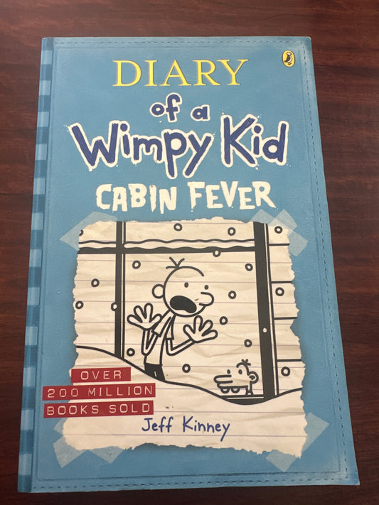 Jeff Kinney Cabin Fever: Diary of a Wimpy Kid front cover image