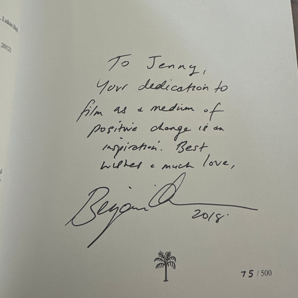 Cameras & Kalashnikovs: The making of Jirga signature page Benjamin Gilmour